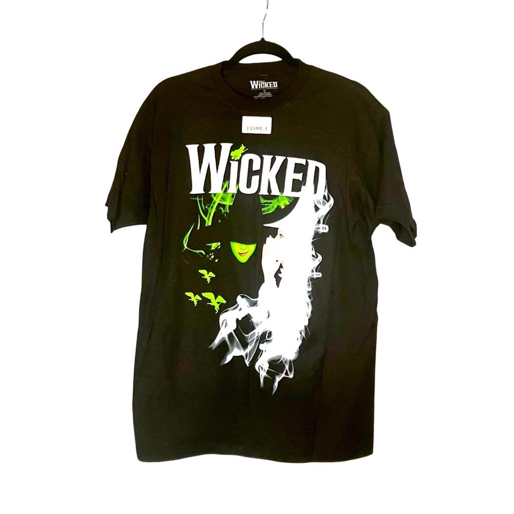 Wicked The Musical graphic tee Medium t shirt from broadway show 100% cotton NWT